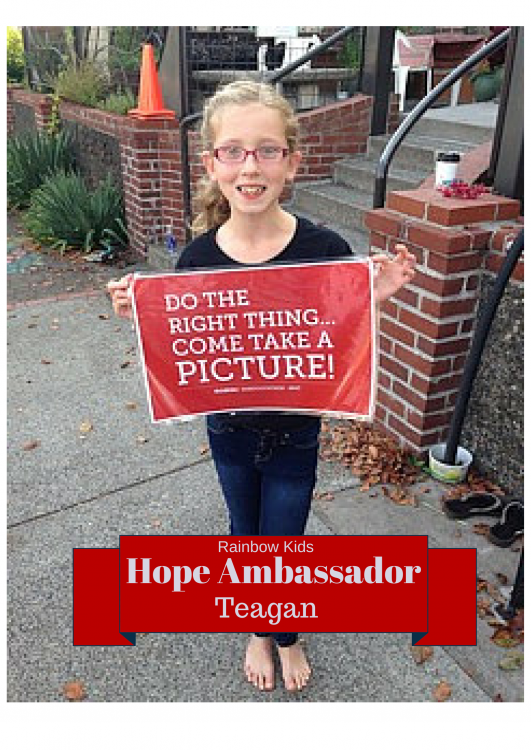 Hope Ambassador Teagan