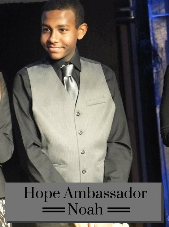 Hope Ambassador Noah