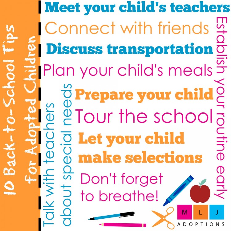10 Back-to-School Tips for Adopted Children