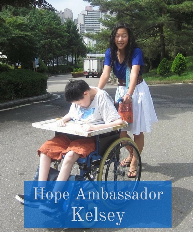 Hope Ambassador Kelsey