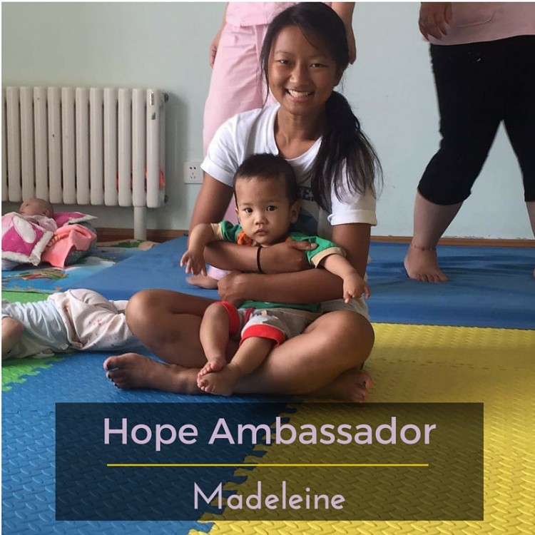 Hope Ambassador Madeleine 