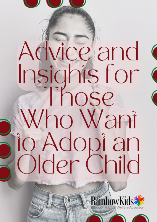 Advice and Insights for Those Who Want to Adopt an Older Child